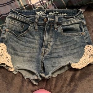 Boho Jean shorts ✨